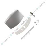 ΚΛΕΙΣΤΡΟ  ZANUSSI  ΚΟΜΠΛΕ ΓΚΡΙ  = 80.01.07.42