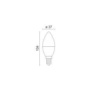 ΛΑΜΠΤΗΡAΣ LED E14 5W 4000K