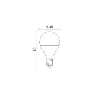 ΛΑΜΠΤΗΡAΣ LED E14 9W 4000K