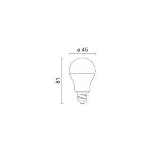 ΛΑΜΠΤΗΡAΣ LED E27 9W 6000K