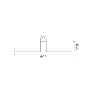 ΦΩΤΙΣΤΙΚΟ ΛΟΥΤΡΟΥ LED 14W 3000K