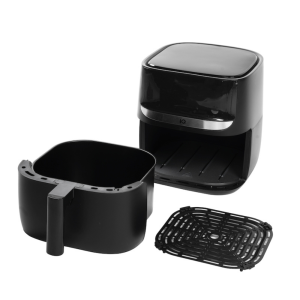 IQ AF-002 ΦΡΙΤΕΖΑ ΑΕΡΟΣ ΜΕ ΑΠΟΣΠΩΜΕΝΟ ΚΑΔΟ 5,7lt BLACK