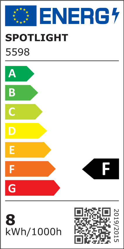 ΛΑΜΠΤΗΡAΣ LED E27 8W 6000K