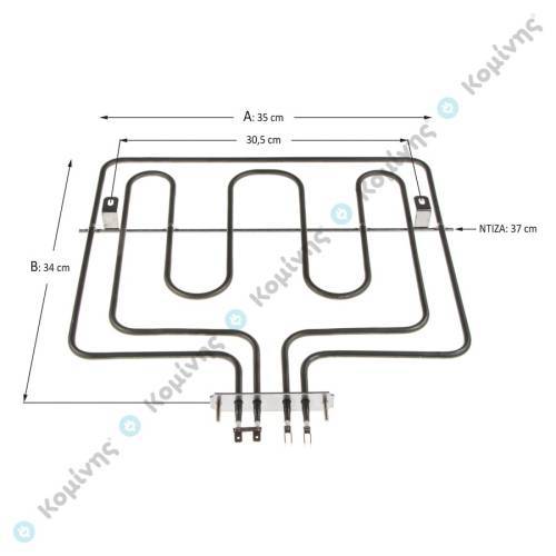 ΑΝΩ ΑΝΤ/ΣΗ + ΓΚΡΙΛ AEG 800+1650W