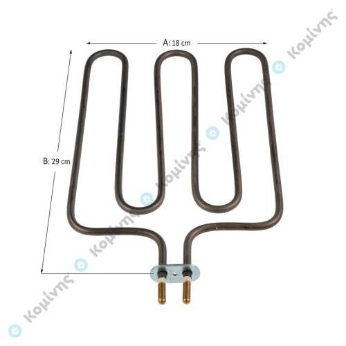 ΑΝΤΙΣΤΑΣΗ ΨΗΣΤΙΕΡΑΣ (BBQ) 29cm 1350W