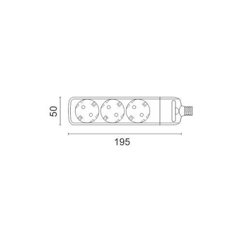 ΠΟΛΥΠΡΙΖΑ ΧΩΡΙΣ ΚΑΛΩΔΙΟ 3x ΠΡΙΖΕΣ