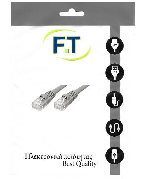 FTT16-624 ΚΑΛΩΔΙΩΣΗ UTP CAT6 PATCH CORD 5m
