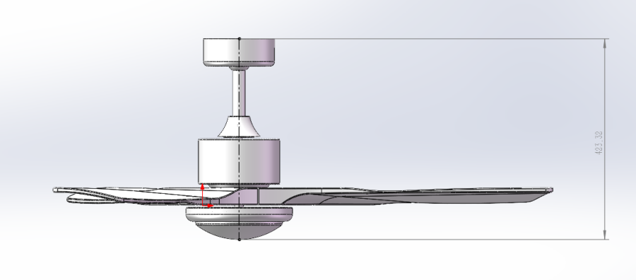 ΑΝΕΜΙΣΤΗΡΑΣ ΟΡΟΦΗΣ CF-5213 MATT BLACK 52 ΜΕ LED ΦΩΣ ΚΑΙ ΤΗΛΕΧΕΙΡΙΣΤΗΡΙΟ 85W