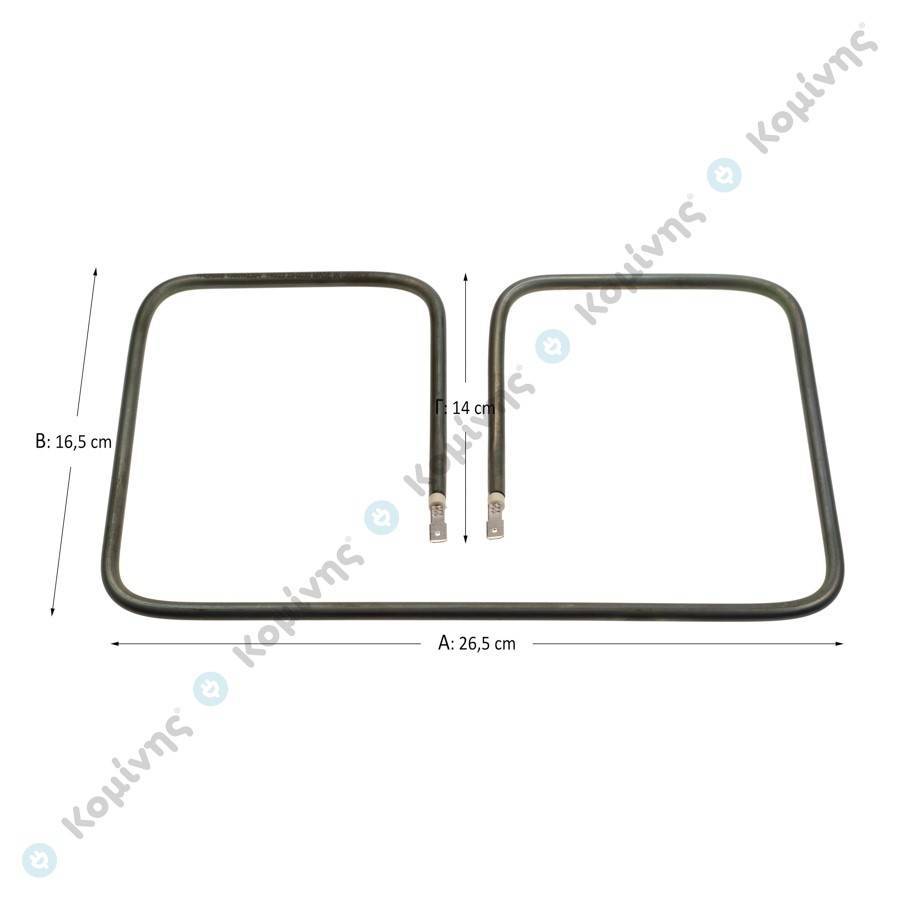 ΑΝΤ/ΣΗ ΓΚΡΙΛΙΕΡΑΣ  ΣΥΜΒΑΤΗ ΜΕ BOSCH 220V 1000W 27,5 X 16 X 14,5 CM