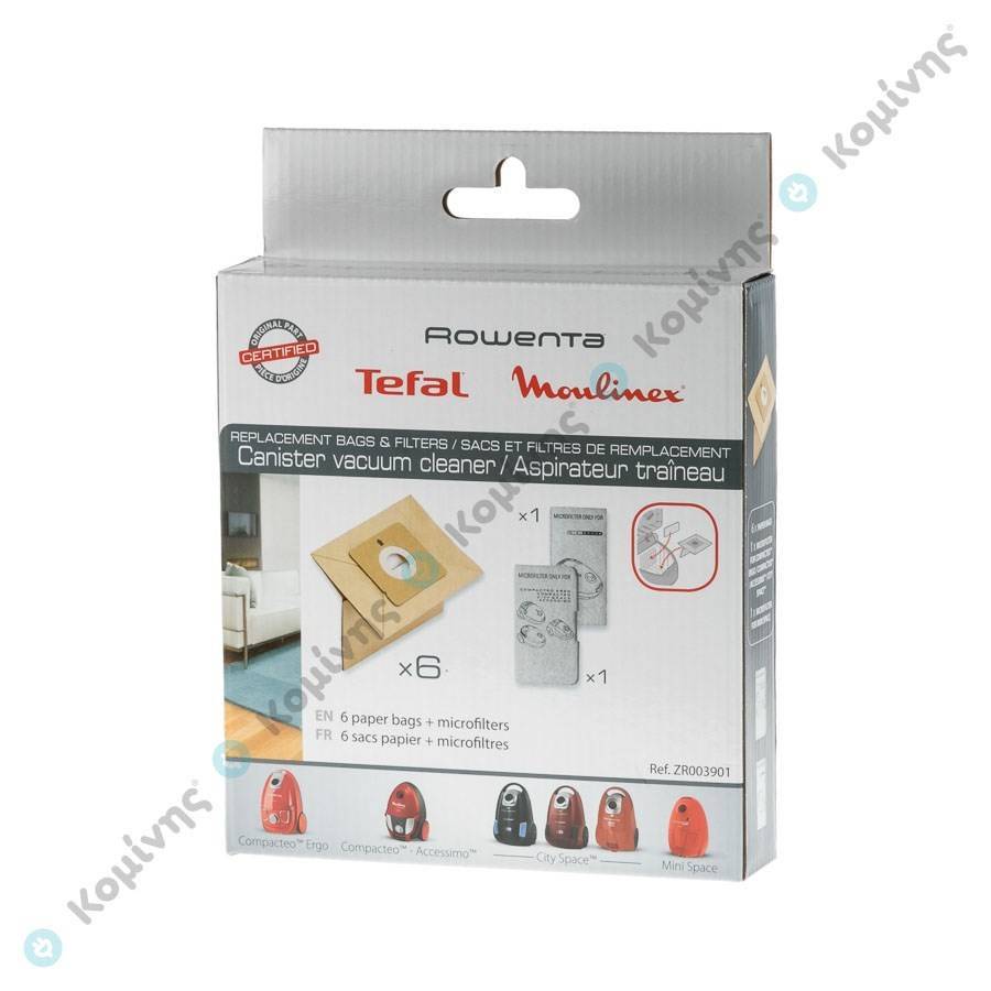 ΣΑΚΟΥΛΕΣ ROWENTA COMPACTEO ERGO/COMPACTEO/MINI SPACE