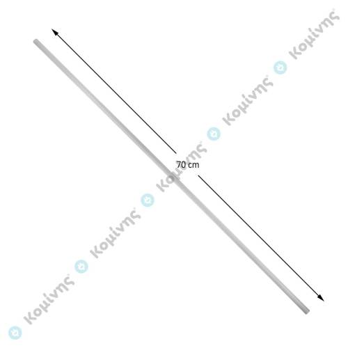 ΓΥΑΛΙ ΧΑΛΑΖΙΑ 70cm  Φ8x10mm