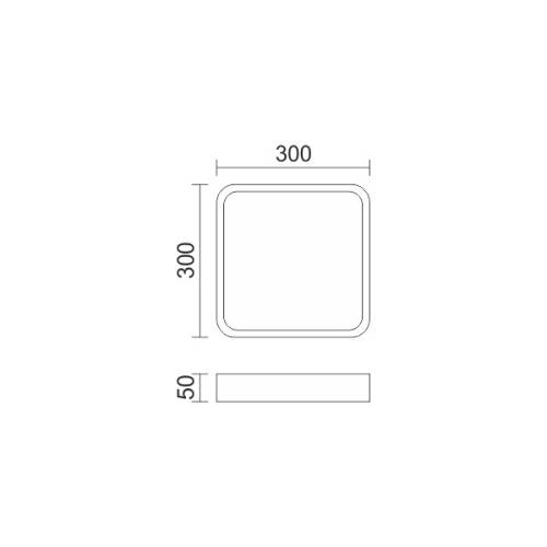 ΠΛΑΦΟΝΙΕΡΑ LED 21W 3000K