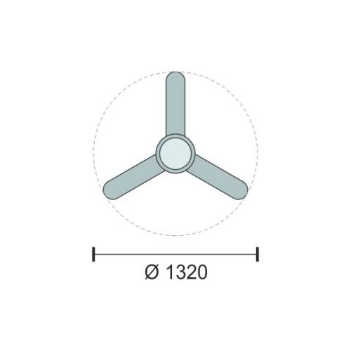 ΑΝΕΜΙΣΤΗΡΑΣ ΟΡΟΦΗΣ LED 15W 3000K | 4000K | 6000K