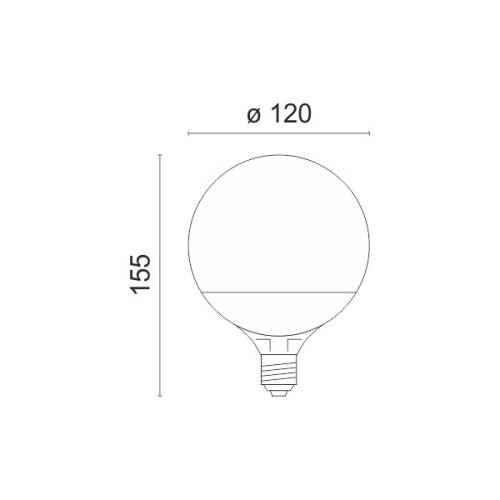 ΛΑΜΠΤΗΡAΣ LED E27 16W 6000K