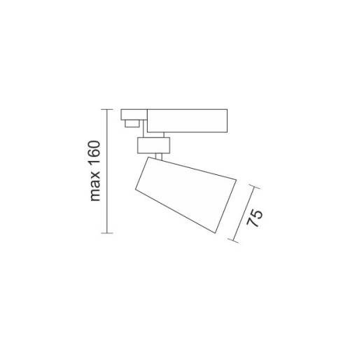SPOT ΡΑΓΑΣ LED ΡΥΘΜΙΖΟΜΕΝΟ 12W 4000K