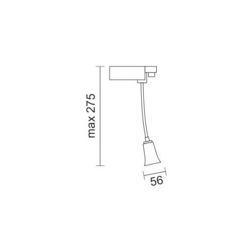 SPOT ΡΑΓΑΣ LED ΡΥΘΜΙΖΟΜΕΝΟ 12W 4000K