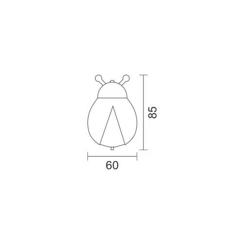 ΦΩΤΙΣΤΙΚΟ ΝΥΚΤΟΣ LED 1W