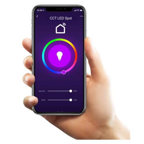 ΧΩΝΕΥΤΑ LED ΟΡΟΦΗΣ SMART 7W CCT RGB