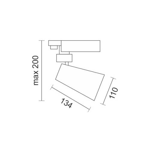 ΣΠΟΤ ΡΑΓΑΣ 3 ΦΑΣΕΙΣ LED CCT 30W 3000K | 4000K | 6000K