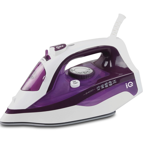 ΗΛΕΚΤΡΙΚΟ ΣΙΔΕΡΟ EI-861 PURPLE 2400W ΜΕ ΚΕΡΑΜΙΚΗ ΠΛΑΚΑ ΚΑΙ ΣΥΝΕΧΟΜΕΝΗ ΠΑΡΟΧΗ 25g/min