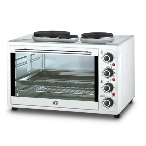 ΗΛΕΚΤΡΙΚΟ ΦΟΥΡΝΑΚΙ 45lt ΜΕ 3 ΕΣΤΙΕΣ KC-1241 WHITE